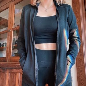 Champion zip up black